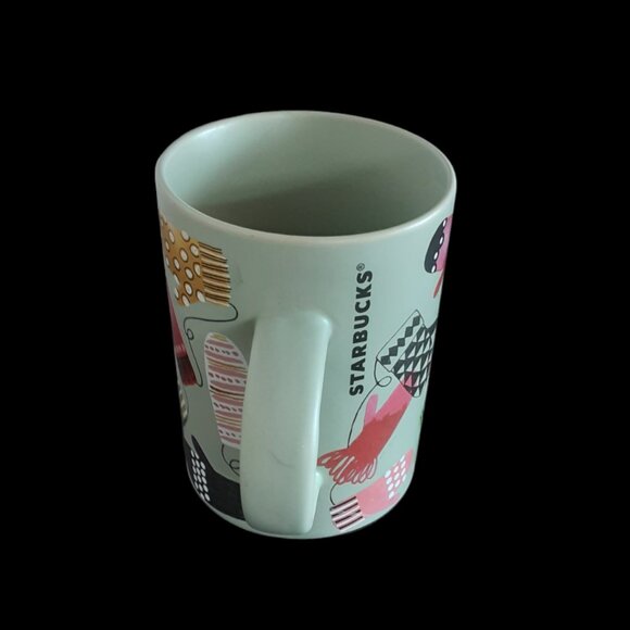 2017 Christmas Mittens Starbuck's 12 Fl Oz. Mug - Picture 3 of 6